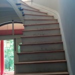 victorian stair case restoration
