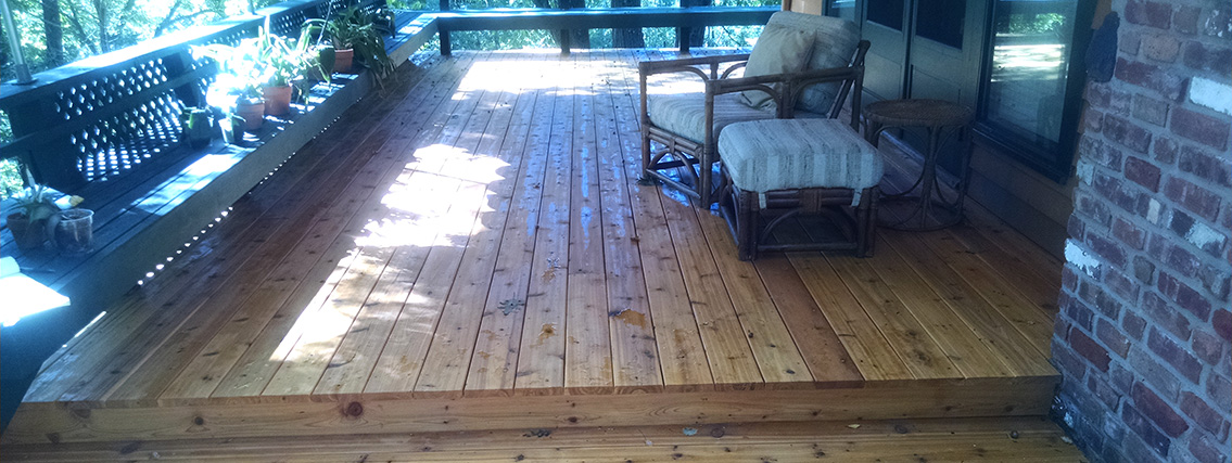 Deck restoration